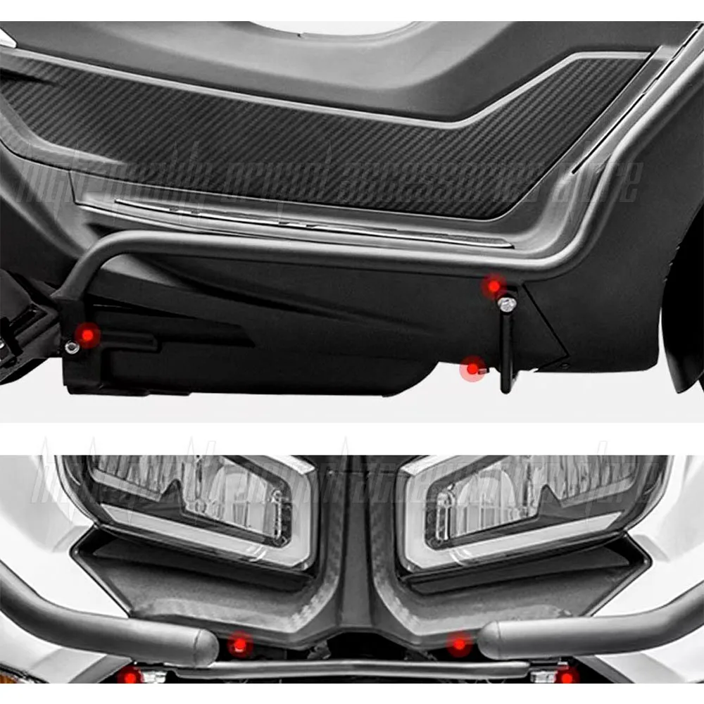 New Motorcycle Engine Guard Highway Anti-collision Bar Body Protection Bumper Black Suitable for SYM JOYMAX Z+ 300 Z300 Z+ 300