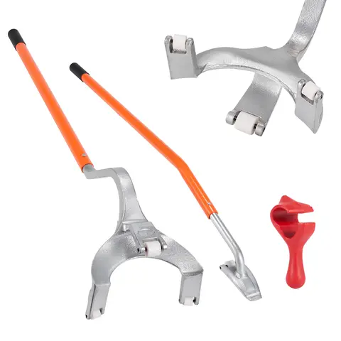 SucceBuy Tire Mount Demount Tool, 22.5"-24.5" Manual Steel Tire Changer Mount Demount Removal Tool, Tire Changing Tools for Car