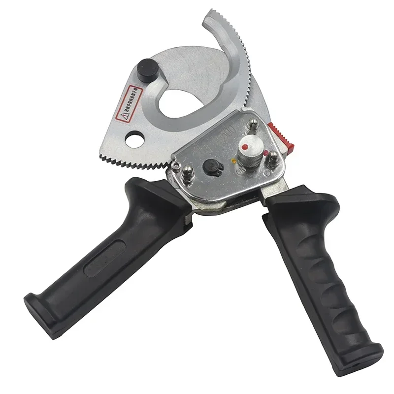 Ratchet Cable Wire Cutter Round Section Steel Blades Cut Up To 500mm² Cu/Al Cable XLJ-D-500