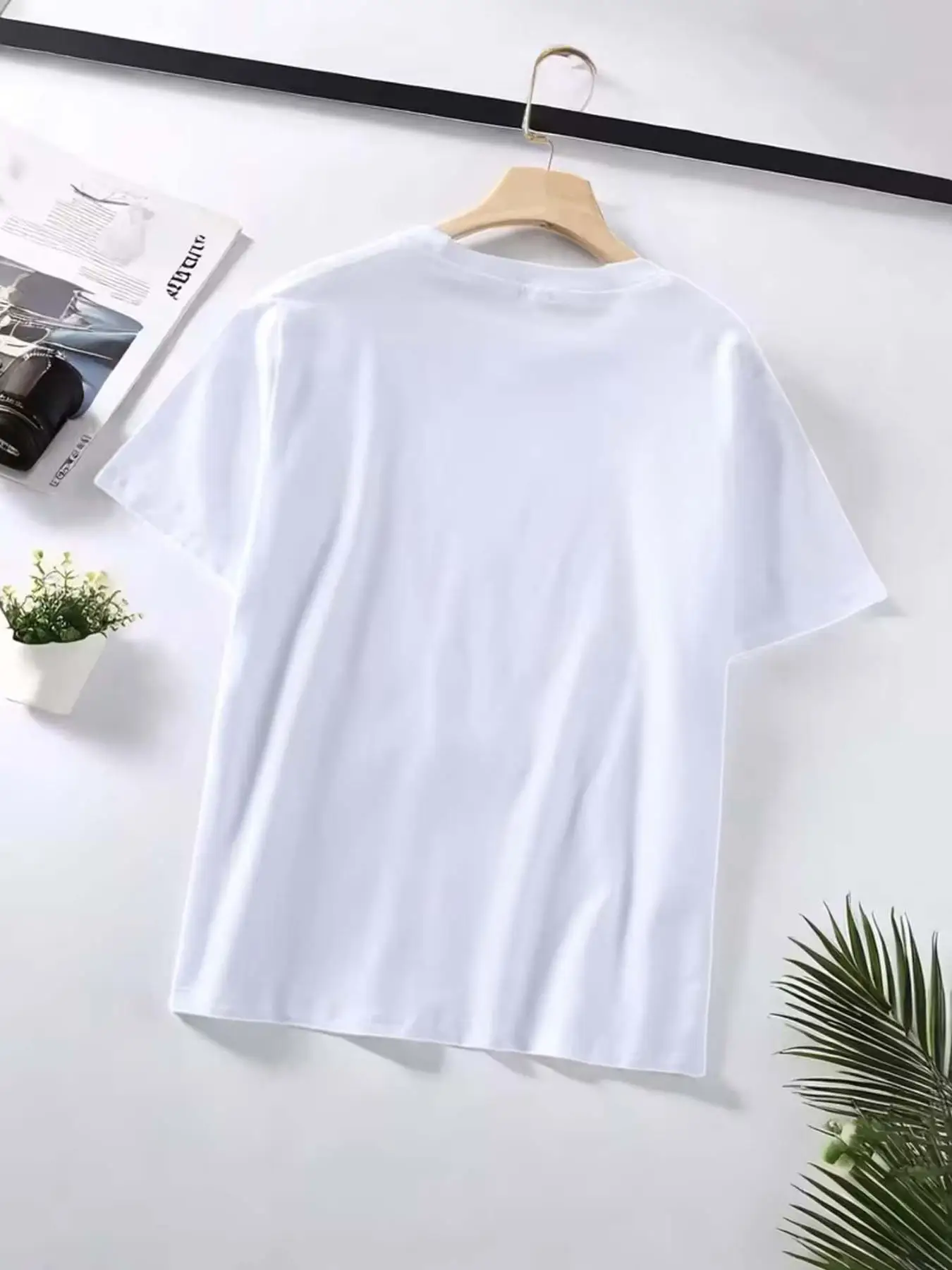Blue Robot Six Seven Pattern Print 1-Piece Children's Casual Sports Short-Sleeve Shirt for Boys and Girls, Solid Color Clothing for Home, Leisure, and Outdoor Wear, Versatile Outfit Suitable for Christmas and New Year