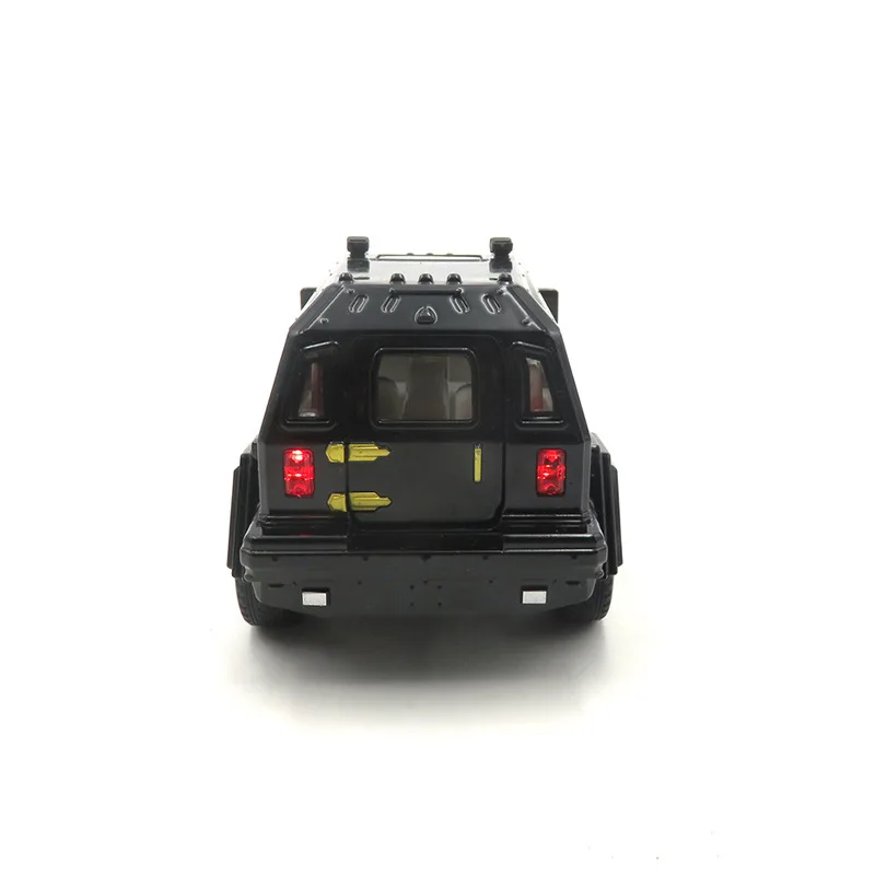 1:28 giocattoli auto camion SUV cavaliere XV modello in lega Diecast veicoli auto bambini LED bambini regali collezione giocattoli di simulazione per ragazzi