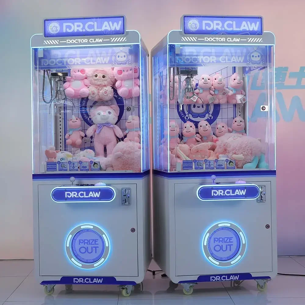 

Claw Coin Operated Games Arcade Machine Christmas Human Claw Machine Toys for Kids Family Play