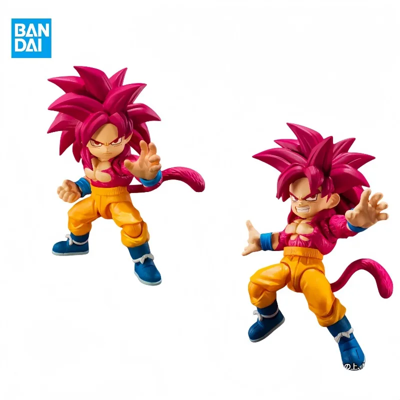 

【In Stock】Bandai Original SHF Dragon Ball Son Goku(MINI) Super Saiyan 4 -DAIMA- Anime Action Figure Collectible Model Toys Gift