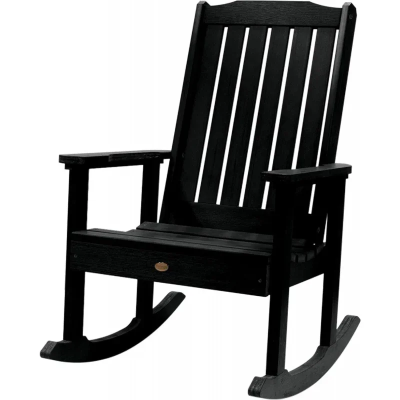 AD-RKCH1-BKE Lehigh Rocking Chair, Black