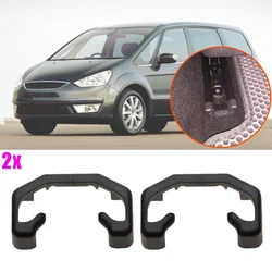 2Pcs Car Interior Seat Slide Sliding Rail Blanking Cap Cover New For Ford Galaxy Mk III 2006 2007 2008 2009 2010 2011 - 2015
