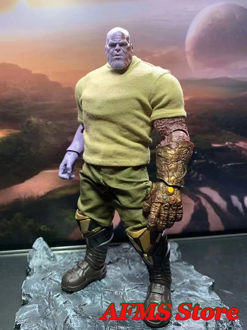 1/12 Men Soldier Shirt Trousers Classic Anime Super Villain Cosplay Clothes Set For 6Inch Big Size Action Figure Body Best Fans view 4