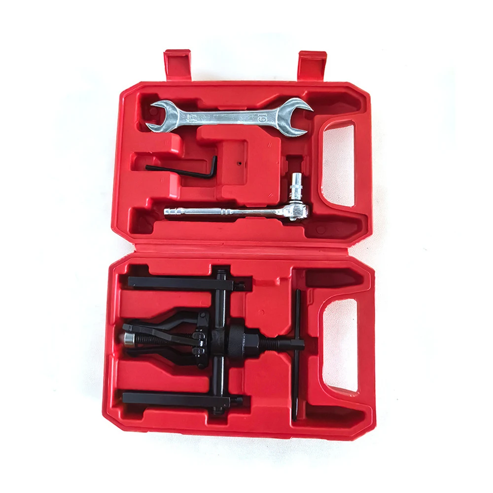 5-in-1Internal and External 3-Claw Puller Kit Bearing Extractor Assembly Bearing Puller Tool Motorcycle Wheel Water Pump Bearing