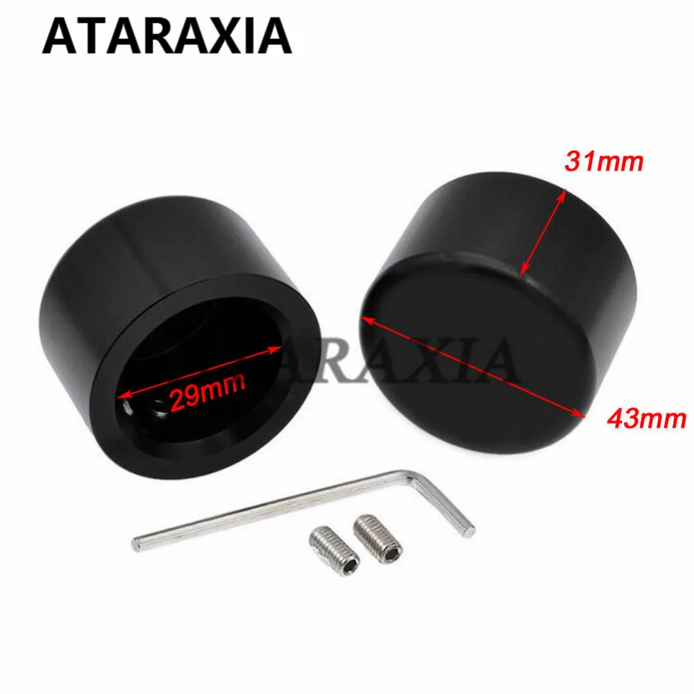 Motocyklowa osłona nakrętki przedniej osi do Harley Sportster 883 XL1200 X48 Niestandardowe obsługa pojazdów V Rod VRSCSE