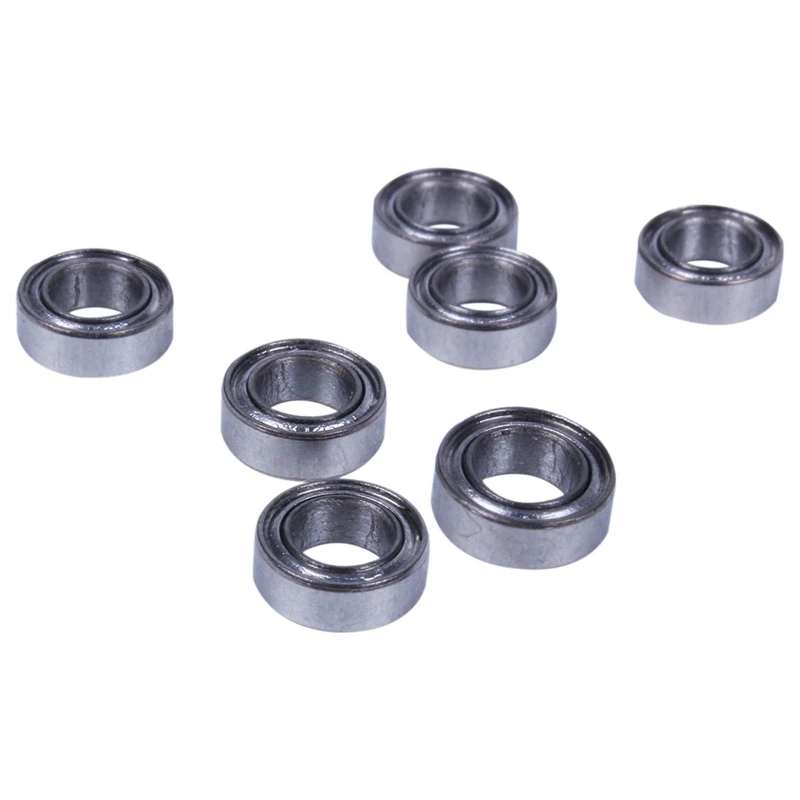 20Pcs 13Size Miniature Metal Shielded Sealed Groove Model Ball Bearing Size: MR74-ZZ 4 X 7 X 2.5Mm