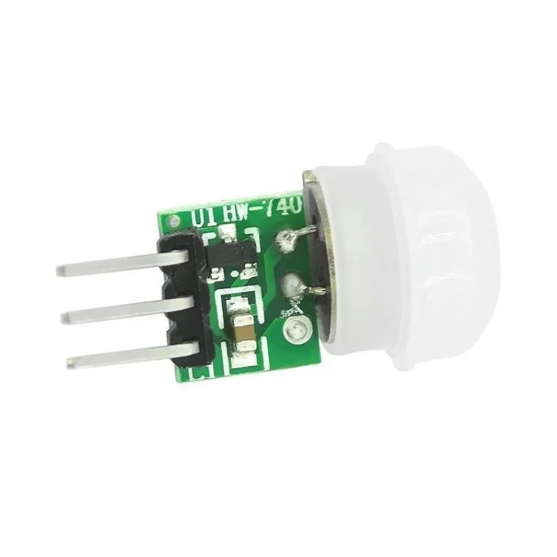 1/5/10PCS Mini IR Pyroelectric Infrared PIR Motion Human Sensor Automatic Detector Module AM312 Sensor DC 2.7 to 12V