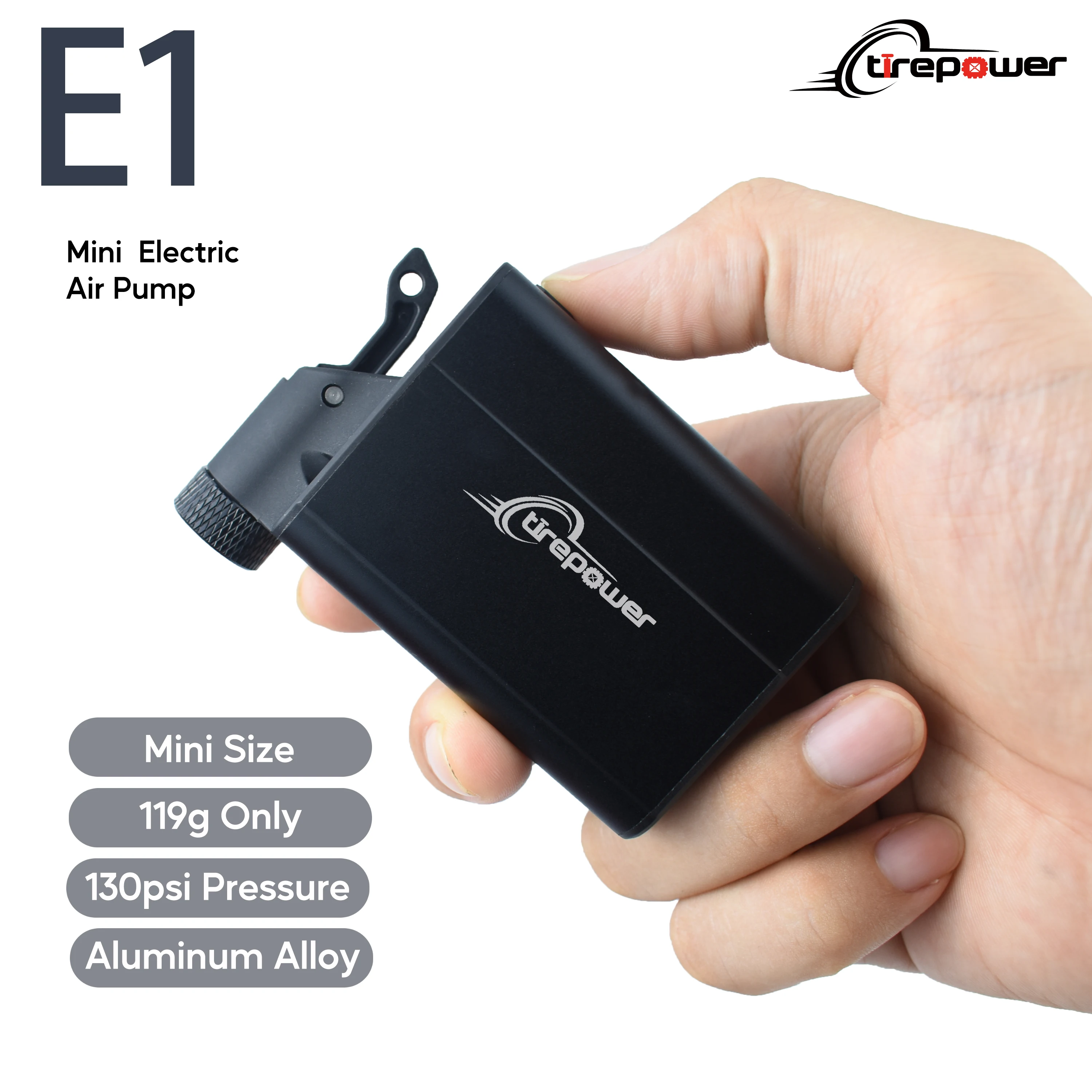 

130PSI Portable mini Pump & Co2 Pump for Bike Tires Air Compressor Cycling Tire Inflator Mountain Bike Road Bicycle Tire Pump
