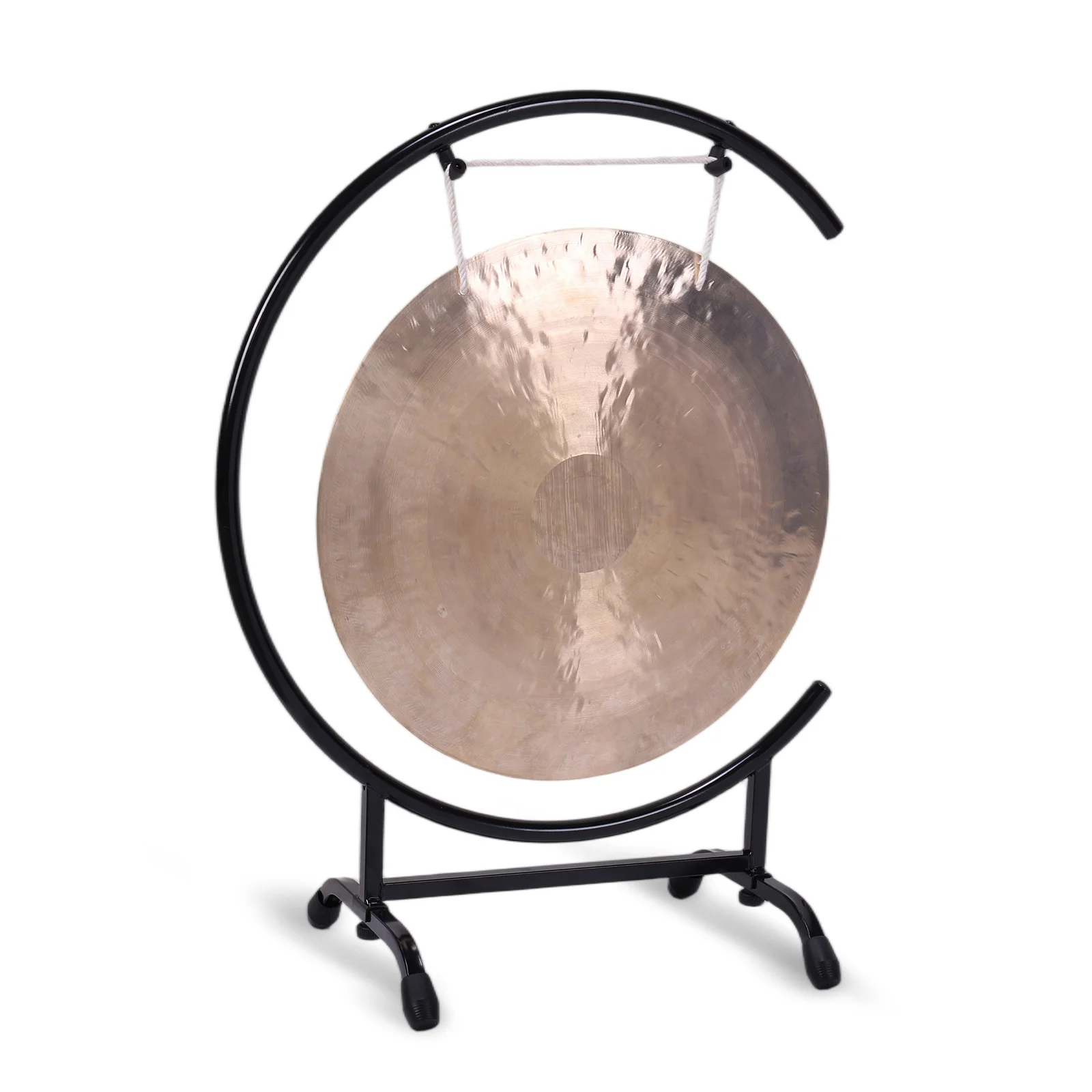 1 مجموعة الصينية Gongs مع حامل ومطرقة الصينية الجدول قونغ قونغ أداة لديكور المنزل هووسورمينغ نعمة