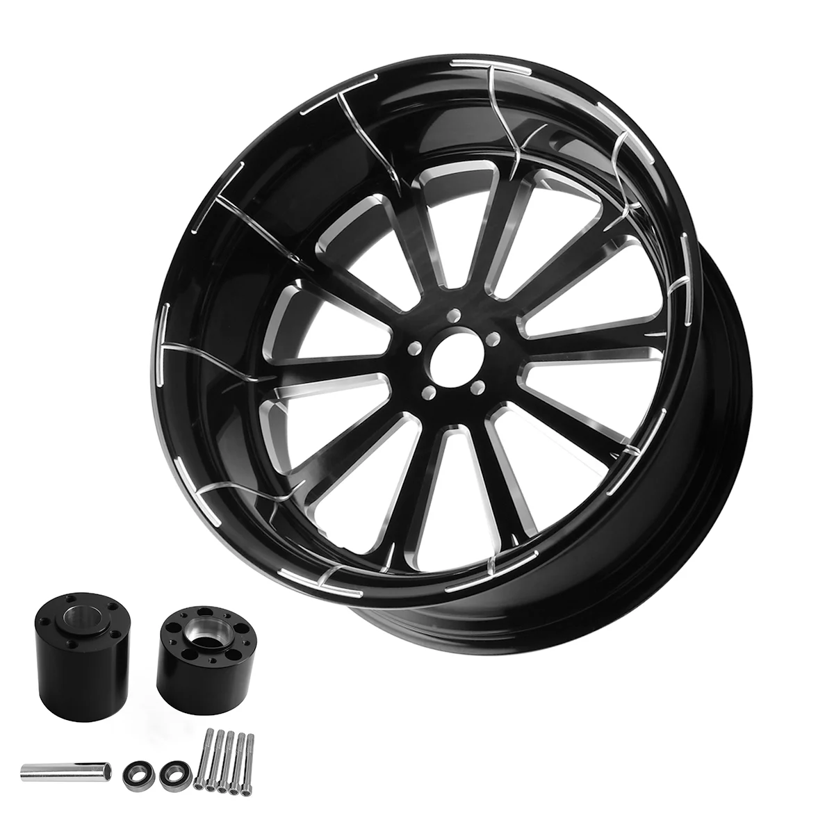 Motorcycle Accessories Motorcycle Forged Aluminum Rims 18 "large Wide Tire Rear Wheel Hub