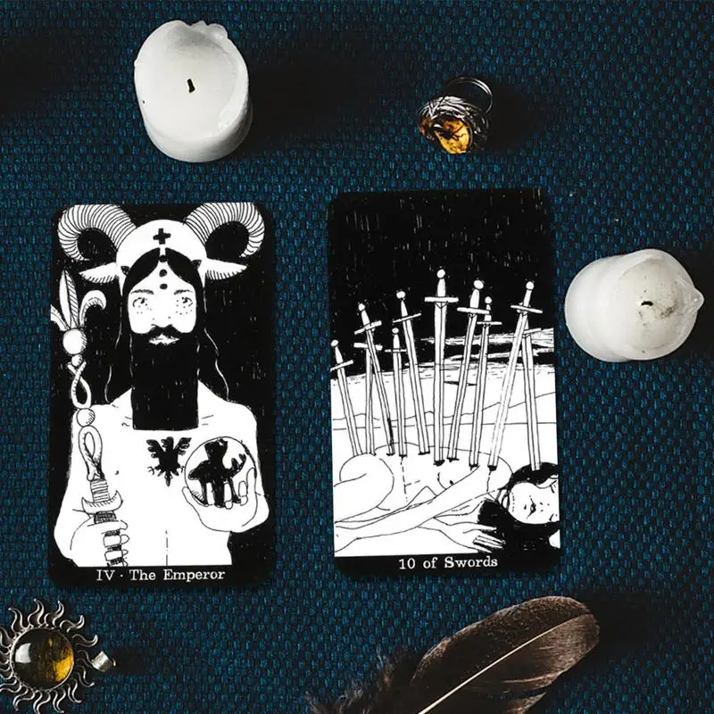 78 Cards English Edition Divination Tarot Disorder Tarot of Innocence Oracle Cards Table Board Game Leisure game cards