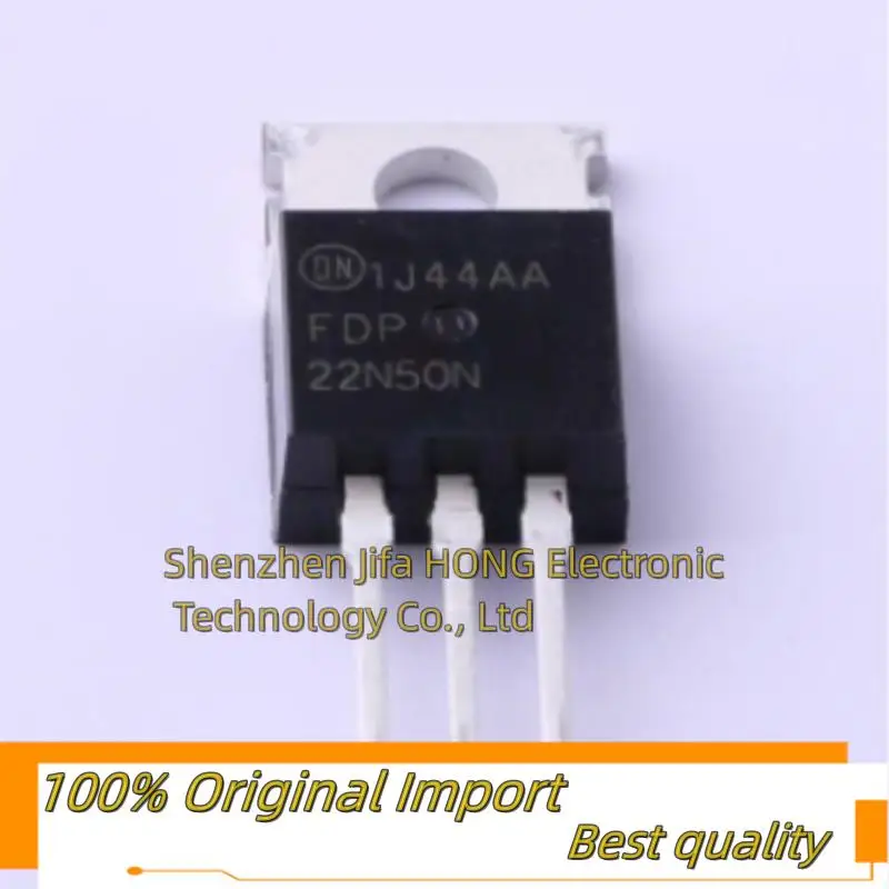 10PCS/Lot FDP22N50N 22N50N  500V/22A TO-220 Imported Original Best QualityReally Stock Original