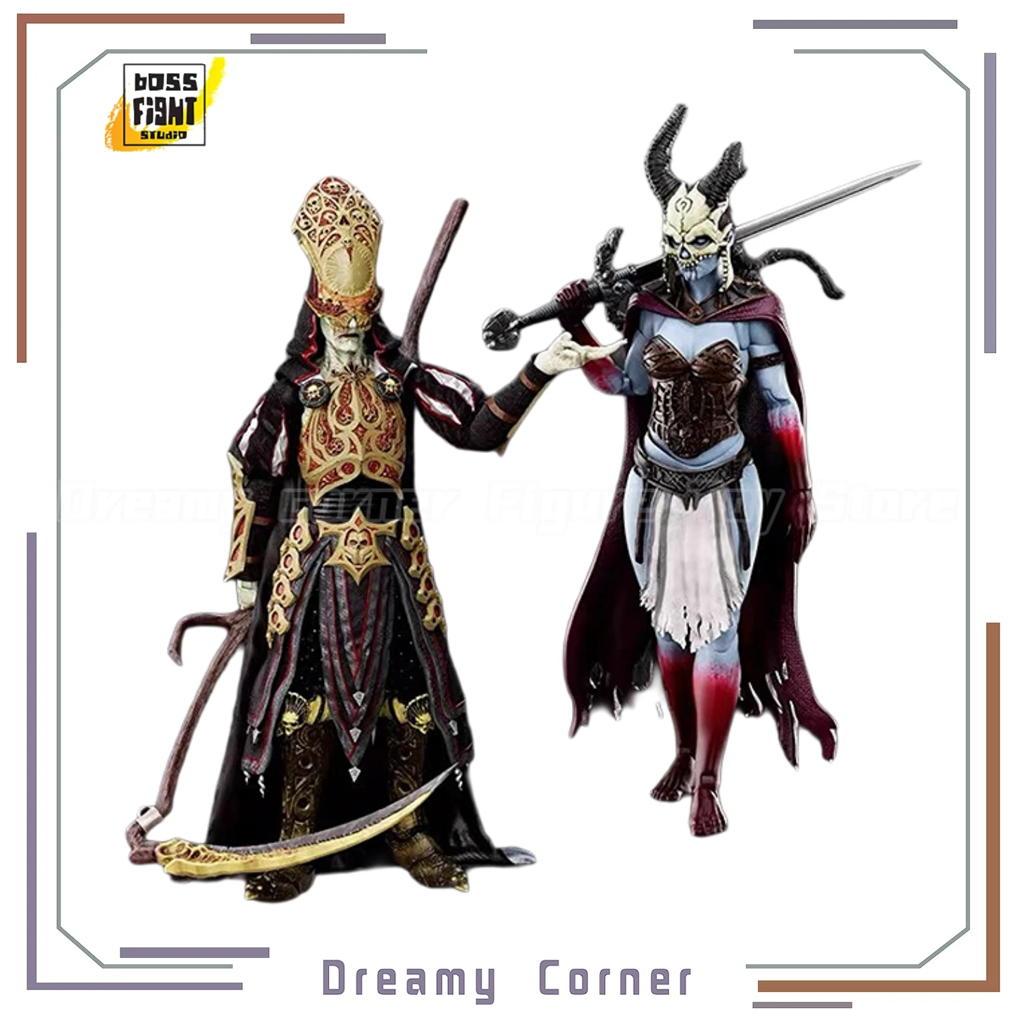

【In Stock】BFS COURT OF THE DEAD Deathmaster Valkyrie 1/12 Scale Action Figure Collection Model