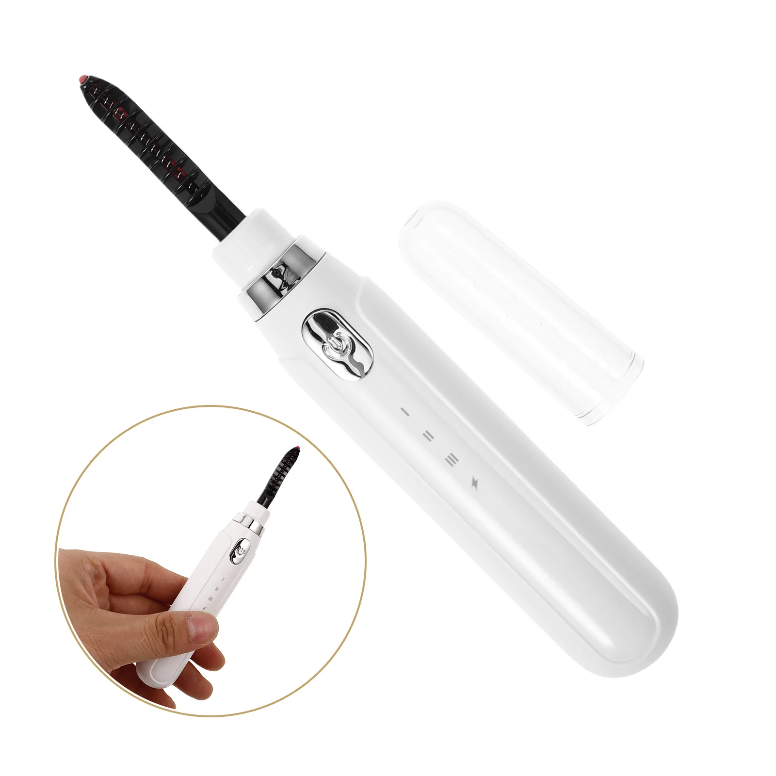 

Electric Eyelash Curler Heated Curlers TYPE C Interface Long Lasting Curl Design Minimalist Aesthetic eyelash curlers