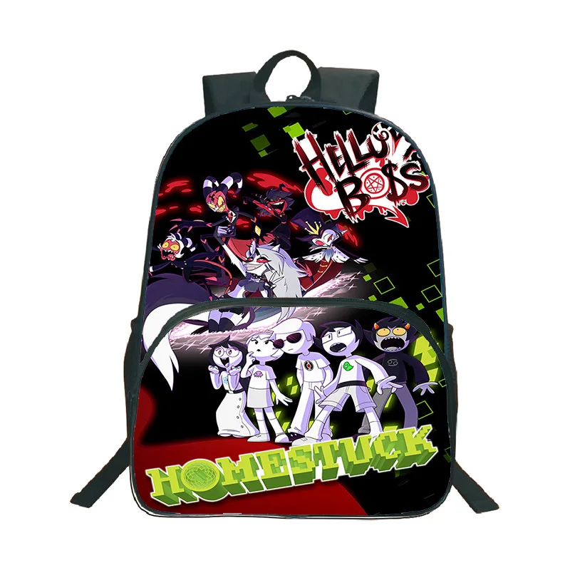 

Homestuck мультфильм детские рюкзаки с 3D принтом большая вместимость школьные сумки для мальчиков и девочек студентов легкий рюкзак для хранения Mochila