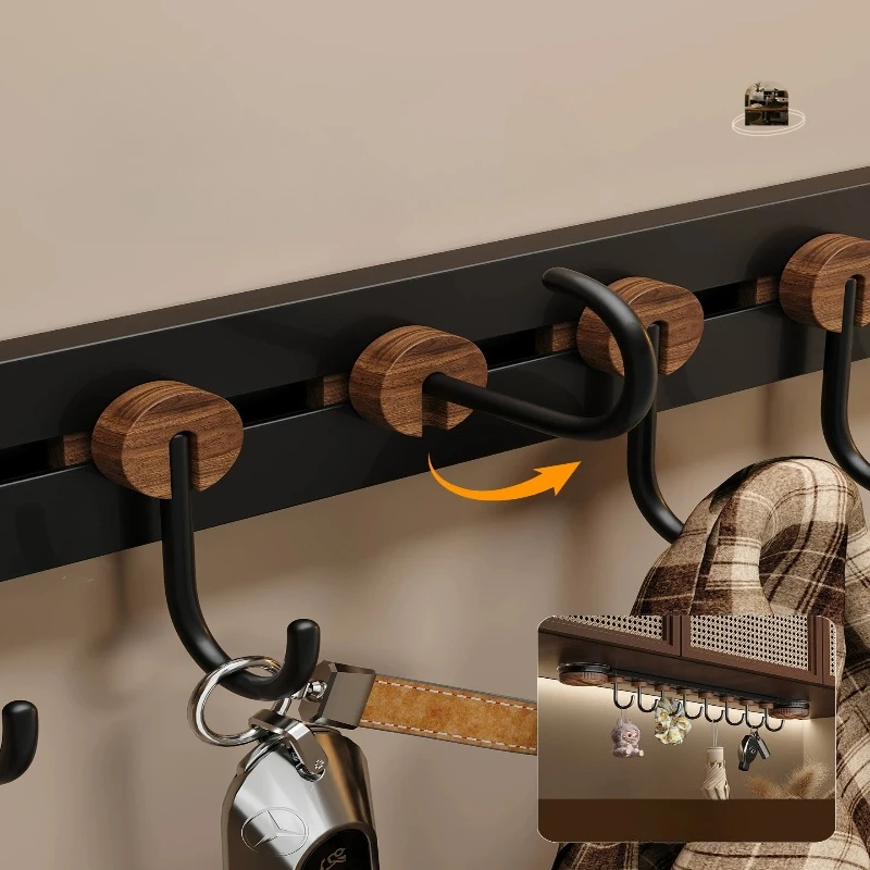 Suction Cup Door Rear Coat Racks No Punching Antique Style Bathroom Adhesive Clothes Hook Clothes