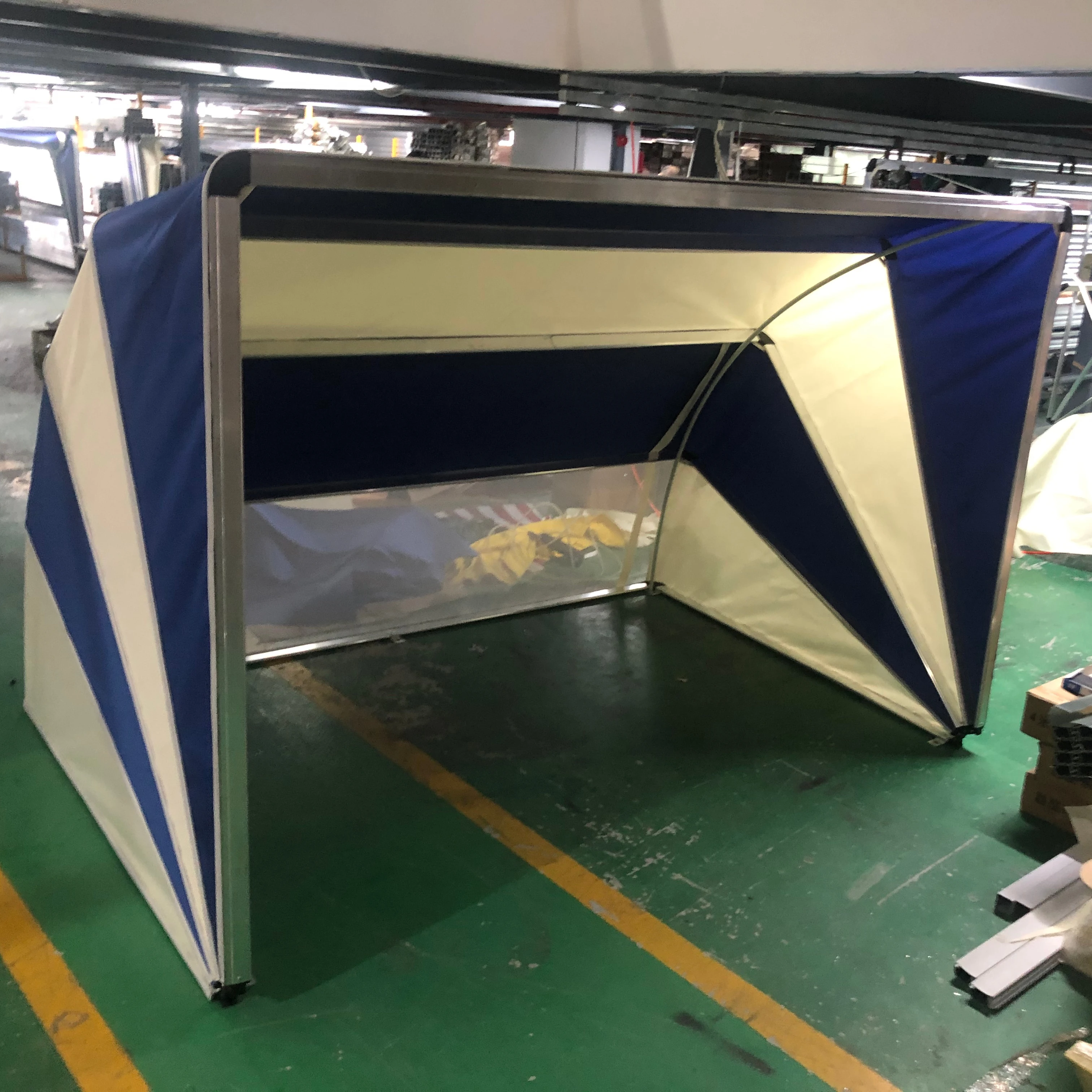 

China New Beach Cabana Shelter Outdoor Large Tent Umbrella Custom Logo UV Windproof for Camping Hotel Commercial Sun Parasol