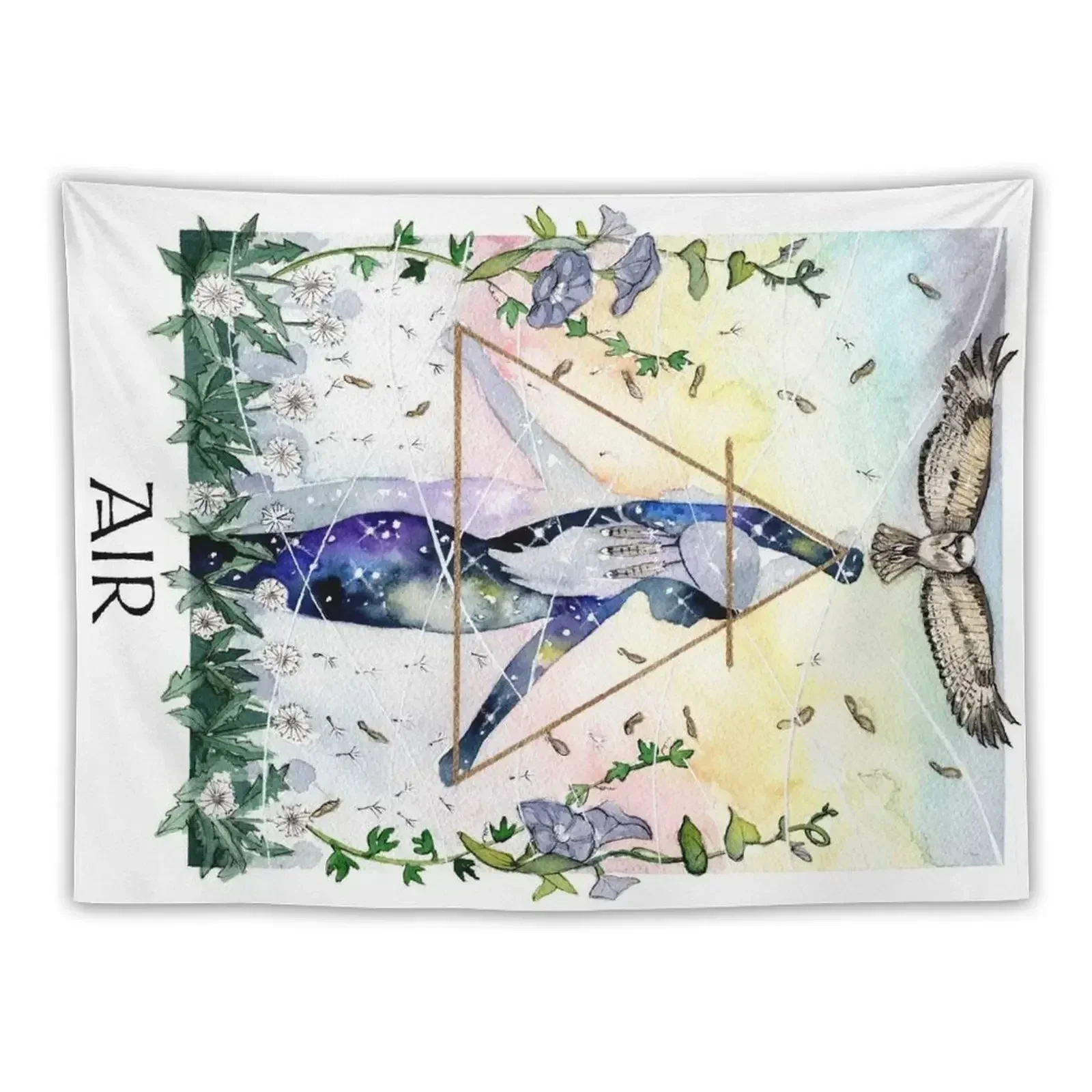 

Air Elemental Spirit Tapestry Aesthetic Room Decorations Anime Decor Decoration Wall Custom Tapestry
