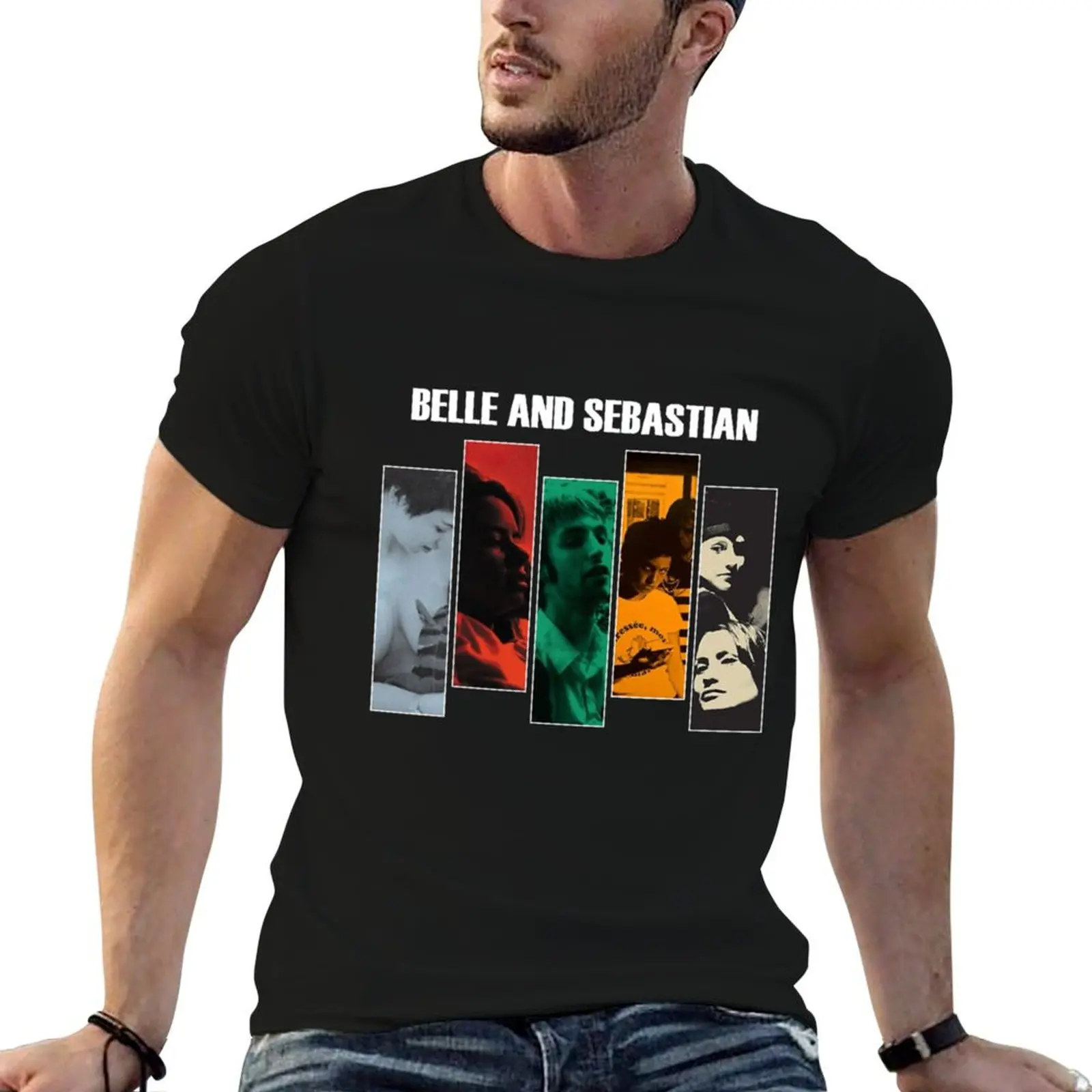 

Copy of BELLE AND SEBASTIAN T-Shirt cute clothes blue archive vintage graphic tee graphic shirts mens tall t shirts