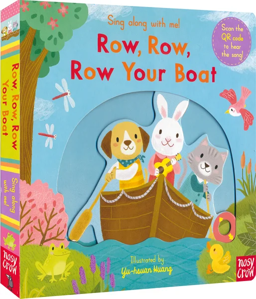 

Sing Along With Me Row Row Row Your Boat, Children's Books aged 2 3 4 5 English Picture book, Board book 9780857634375