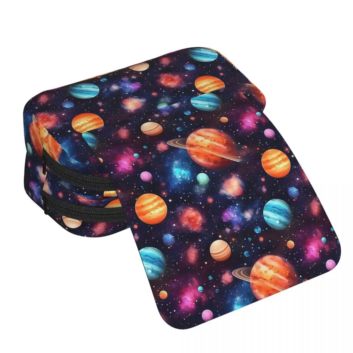 Solar System Space Planets Universe Pencil Case for Kids School Pen Box Pencil Bag Stationery Supplies Pen Holder Bag