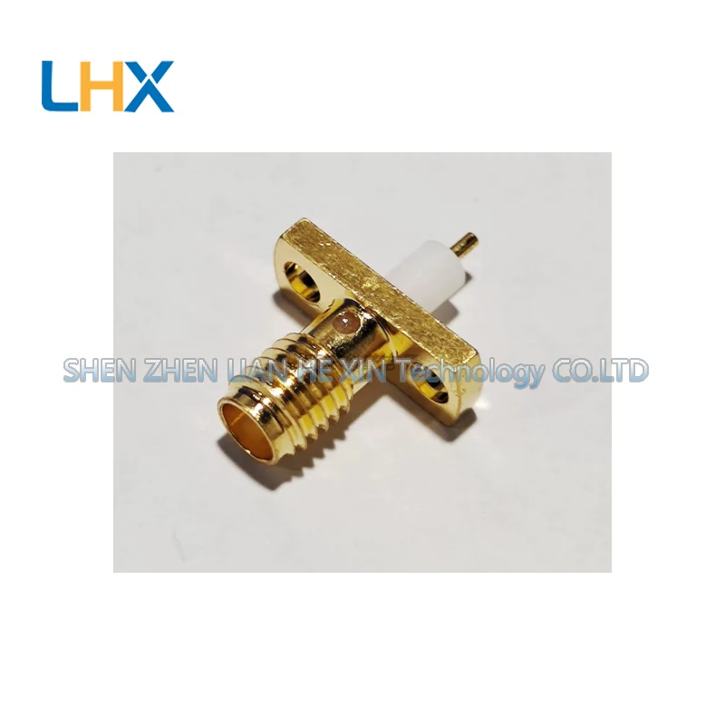 SSMA-KFD12 high-frequency metal through-wall RF connector SSMA-KFD flange-fixed RF connector in stock new