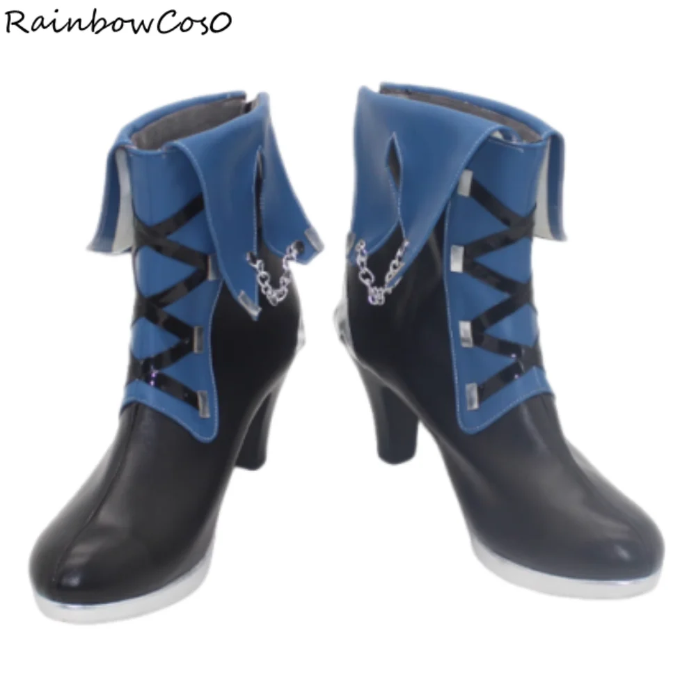 รองเท้าคอสเพลย์ Togawa Sakiko Obivionis Ave Mujica จากเกม Bang Dream! สำหรับงานปาร์ตี้ อนิเมะ ฮาโลวีน RainbowCos0 W5287