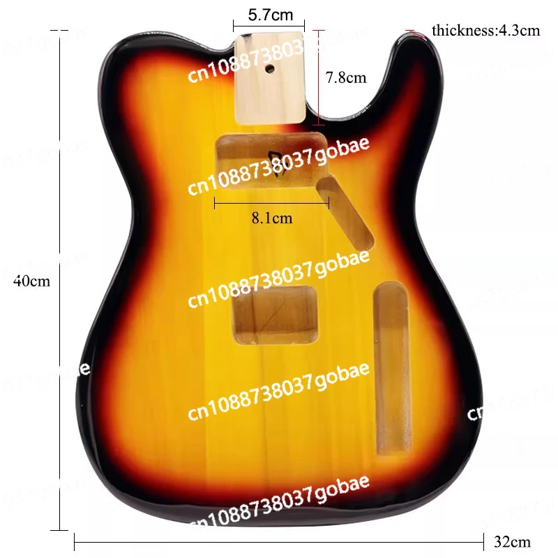 Electric Guitar Color Fading Single Shake Modified Instrument Accessories