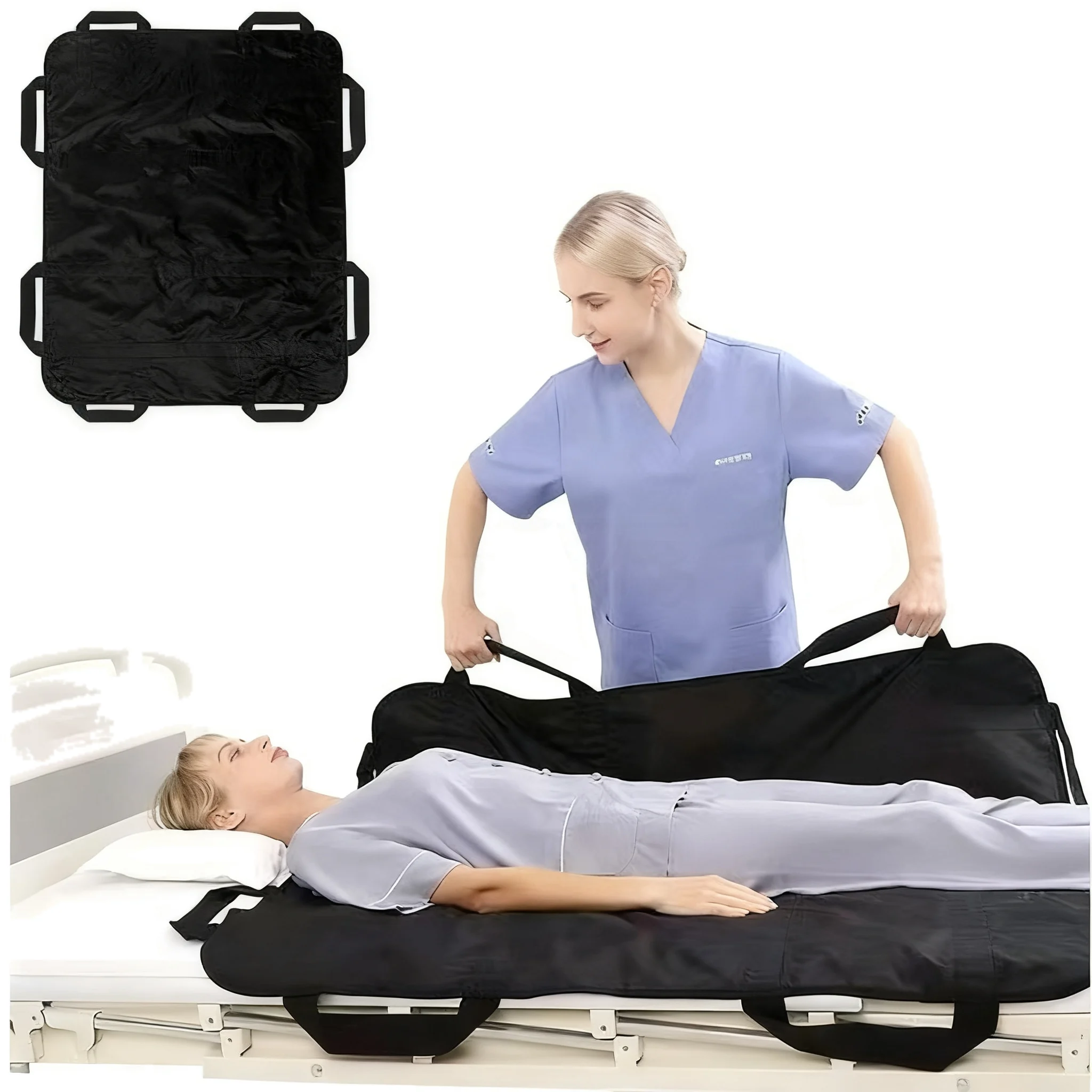 Hospital Bed Mattress Topper Comfortable Transfer Board Mattress Lifter Positioning Bed Pad