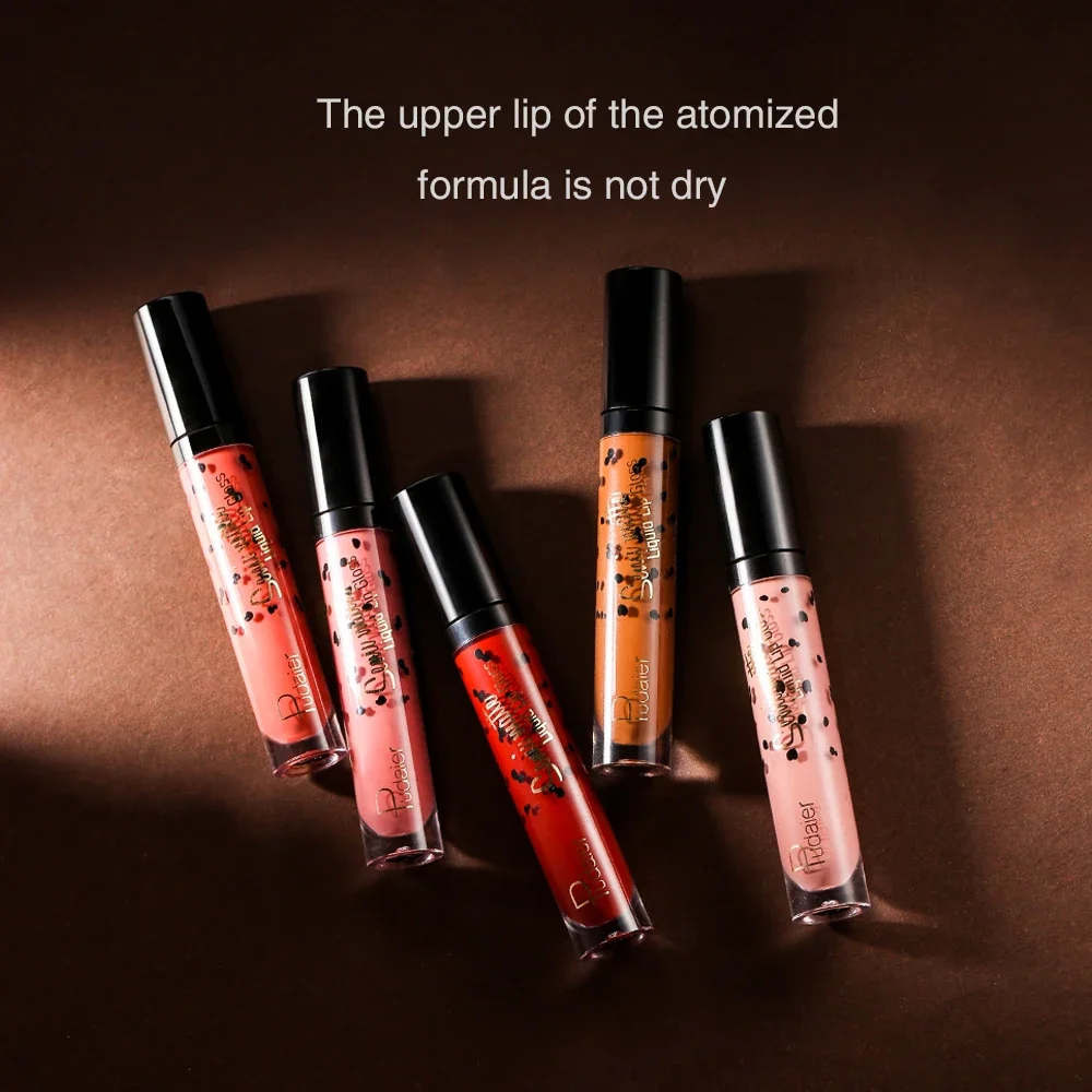 

12 Colors Women Matte Liquid Lipstick Waterproof Red Velvet Lip Gloss Long Lasting Makeup Nude Lipgloss Sexy Lip Tint Cosmetics