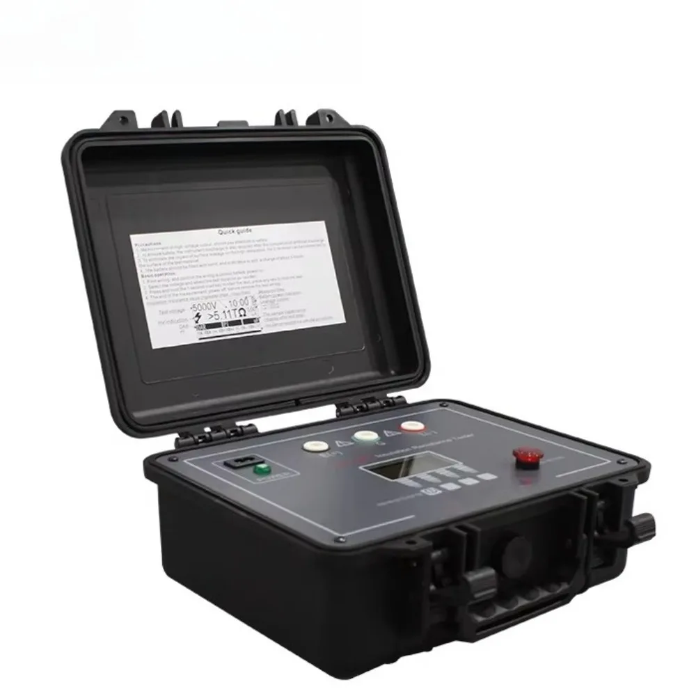 High Voltage Digital Insulation Resistance Test Measurement 5kV 10kV Mega Ohm Meter