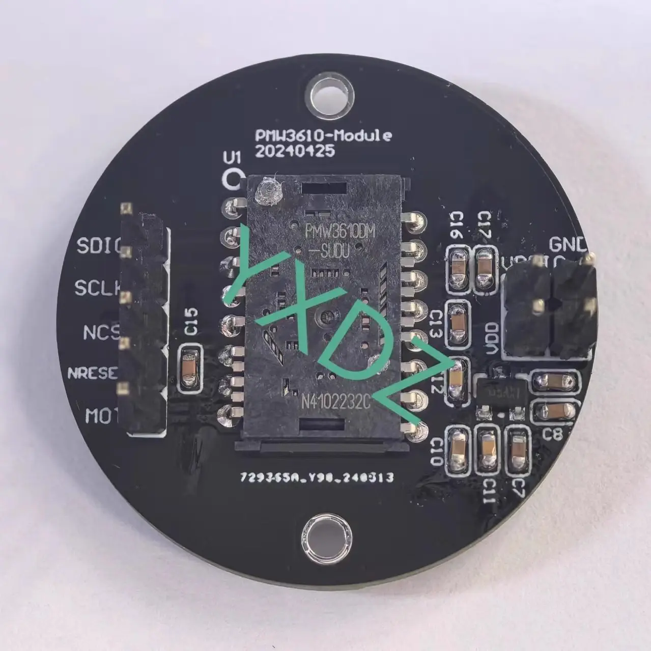 pmw3610dm-sudu-レーザーマウスセンサーモジュール、光学式変位センサー