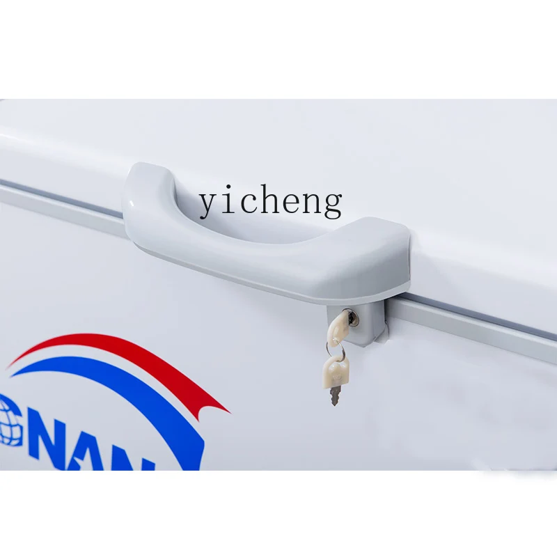 ZZ horizontal single temperature commercial freezer large capacity refrigerated frozen top door cabinet