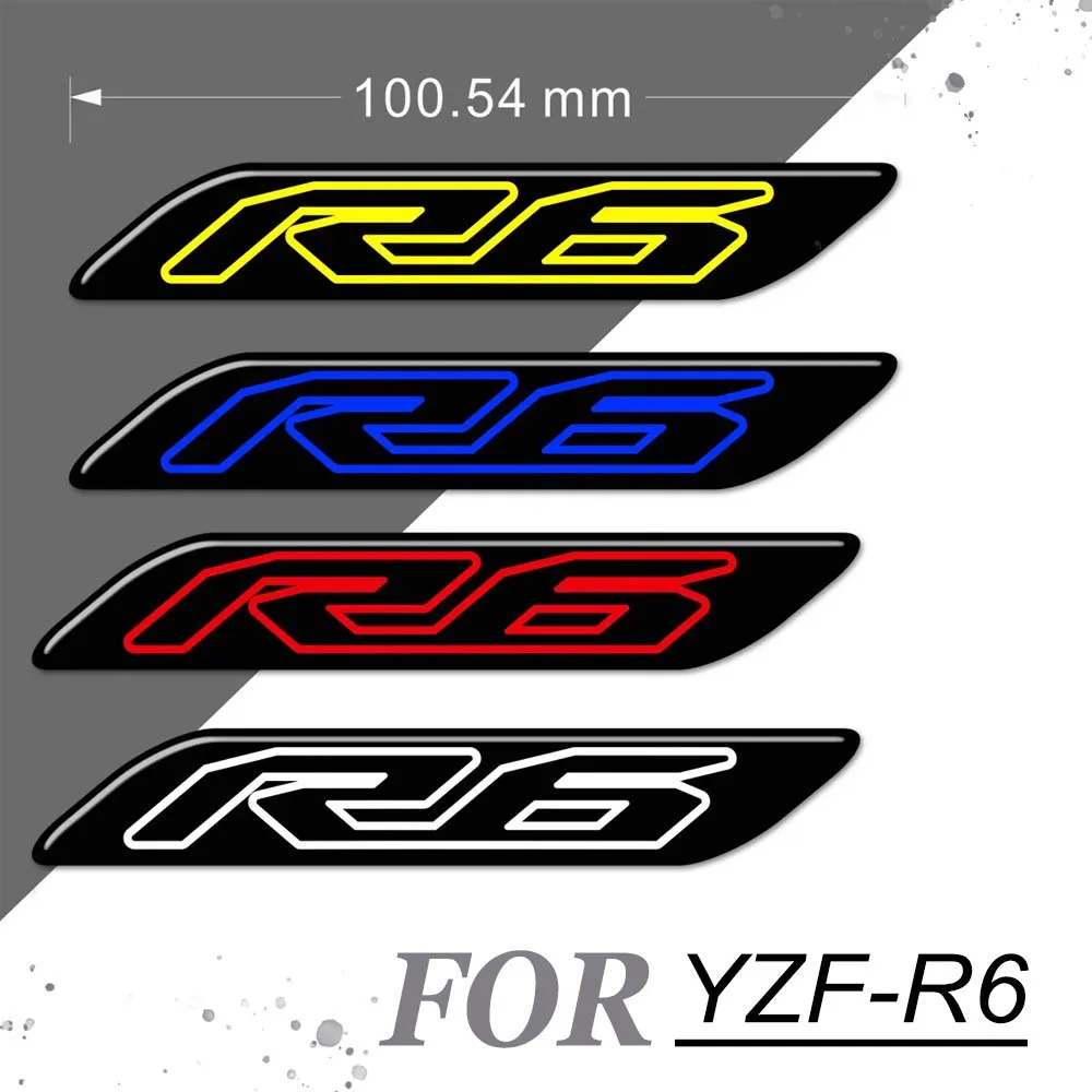 

Tank Pad Fuel Protector Helmet non-slip DAnti-scratch Emblem Badge Stickers Decal Knee For YAMAHA YZF-R6 YZF R6 YZFR6