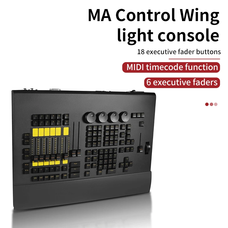 

LED Console DMX MA2 Command Wing/Pusher Wing Console Stage Lighting Controller for LED Par Moving Head Spotlight DJ Controlle