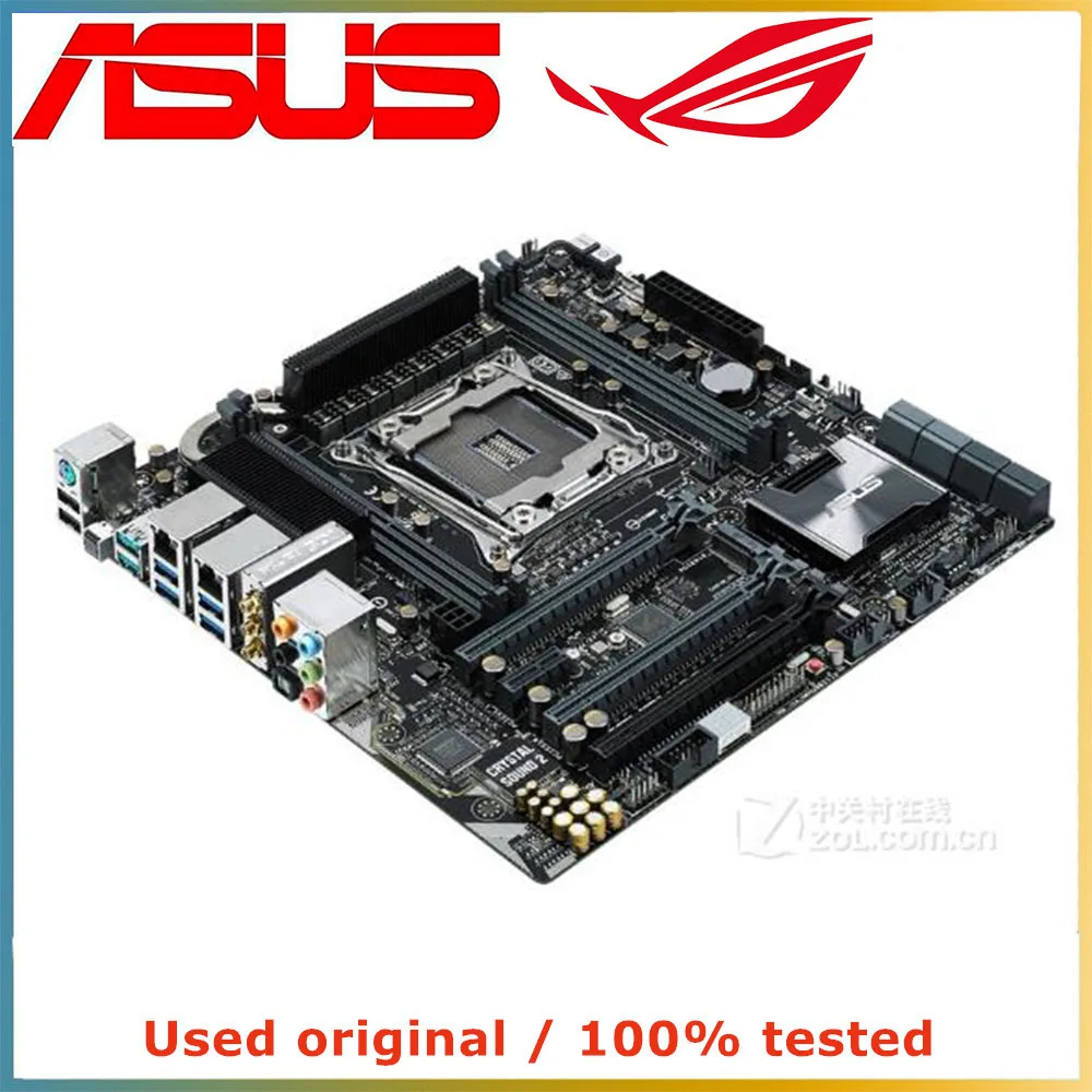 For ASUS X99-M WS X99 LGA2011 DDR4 M-ATX Motherboard X99M Mainboard