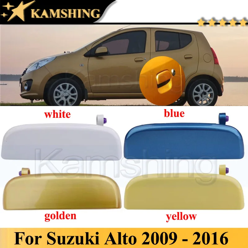 

Kamshing For Suzuki Alto 2009 - 2016 Car Exterior Door Handle Outside Door Pull Handle knob Door Open Handle