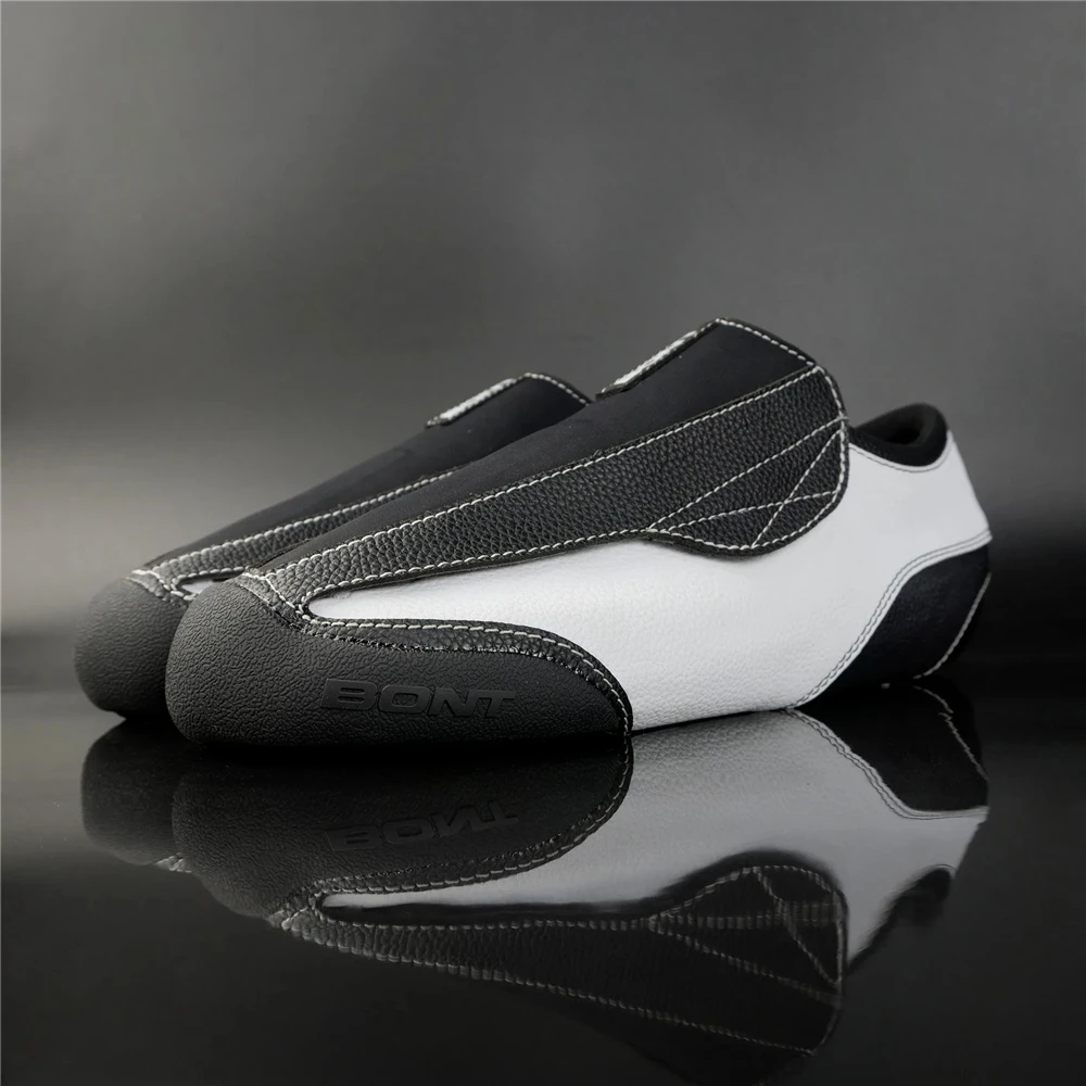 

Пара оригинальных роликовых коньков BONT Racer: ботинки Envy Carbon Jam для скоростного катания и стрит-скейтинга