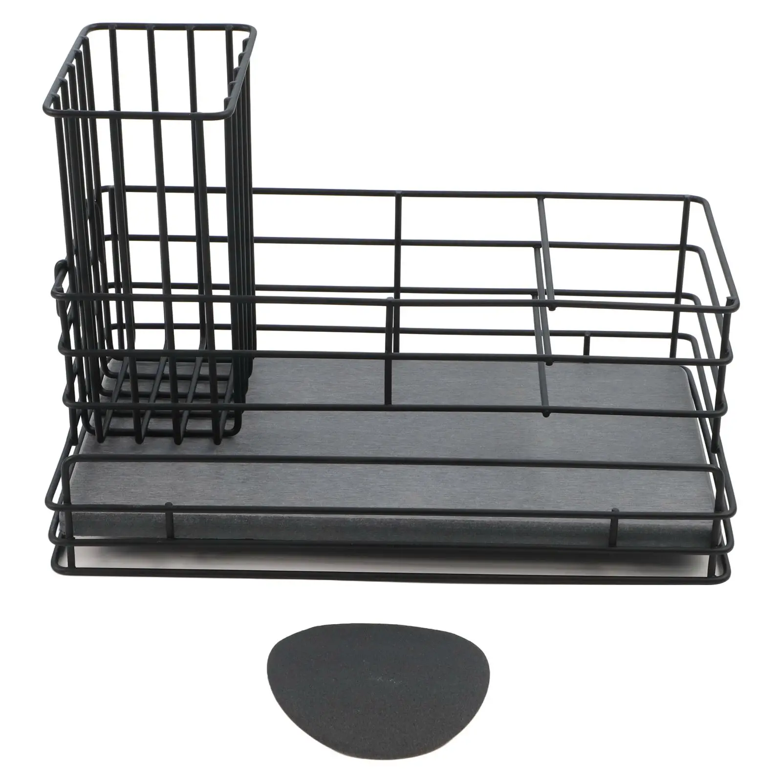 

Sink Holder Sponge Holder Kitchen Organizer With Water Diatomite Stone Tray For Kitchen Countertop Storage Waterproof Shelf