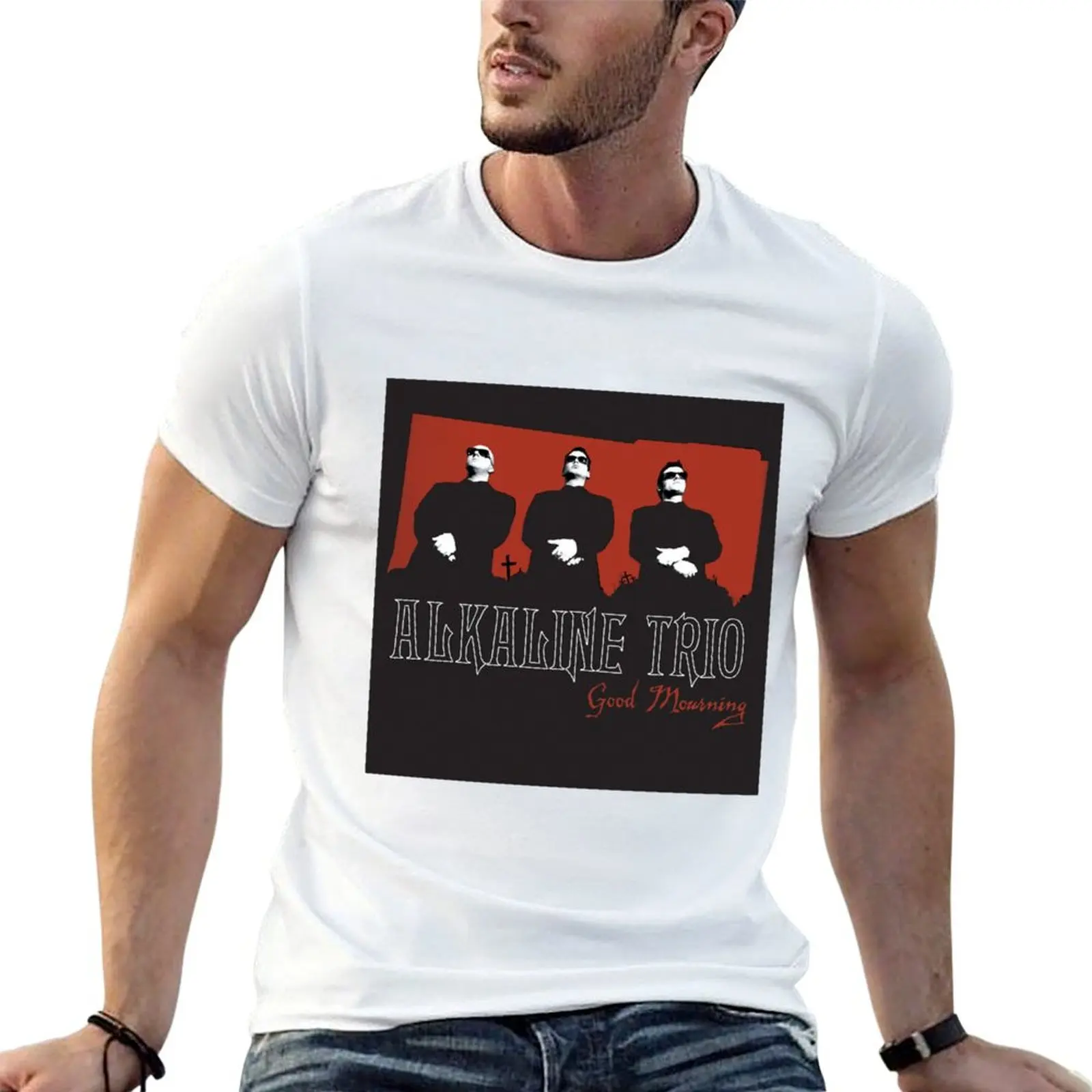 

Alkaline Trio good mourning T-Shirt man t shirts for men t shirt custom print T-Shirt