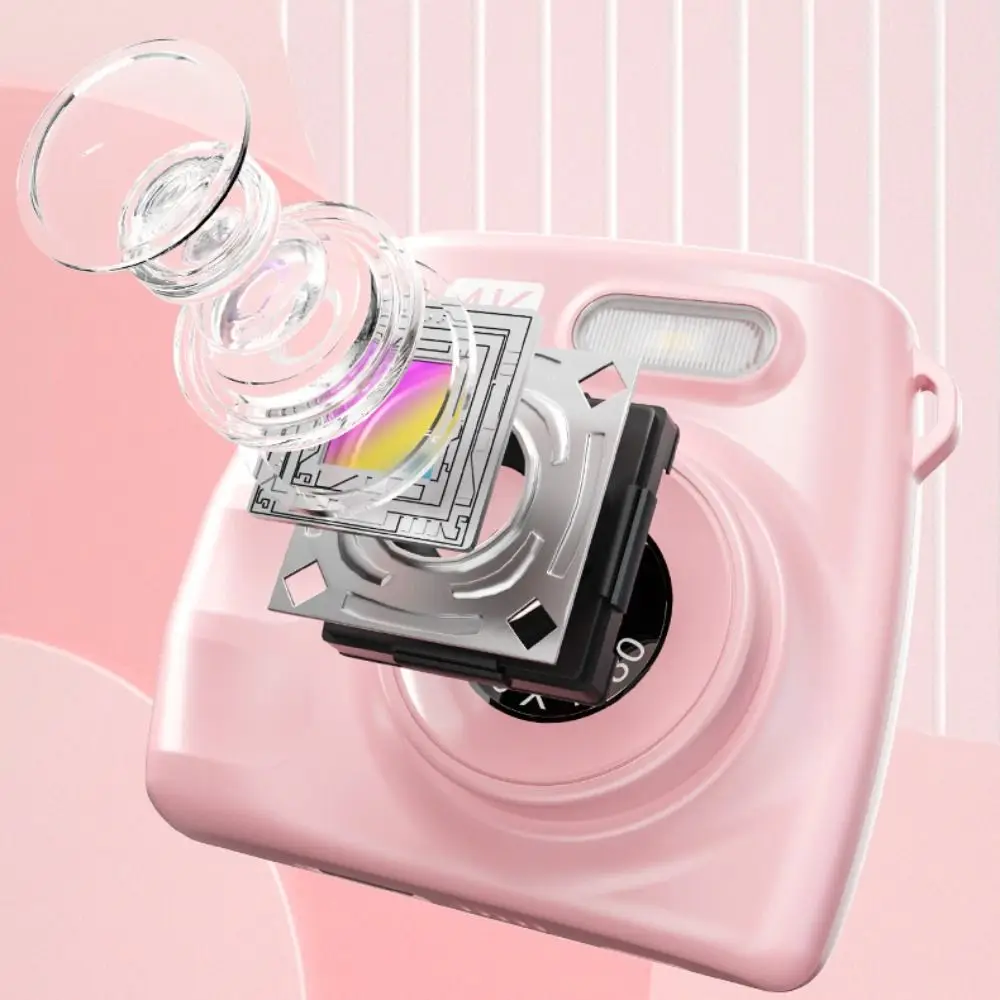 Foto's maken Mini Kindercamera Slr Speelgoed Kleine kinderen Mini Digitale Camera HD Selfie HD Camera Speelgoed Buitenfotografie