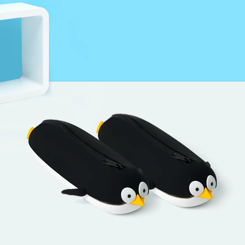 

Милый чехол для ручки с пингвином; Силиконовый водонепроницаемый чехол для ручек