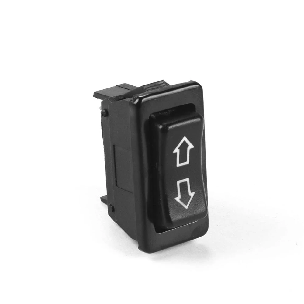 ​Universal 12V 20A 5 Pins 2 Way Momentary Electric Window Aerial Up Down Rocker Switch Car Van Aerial Push Fit