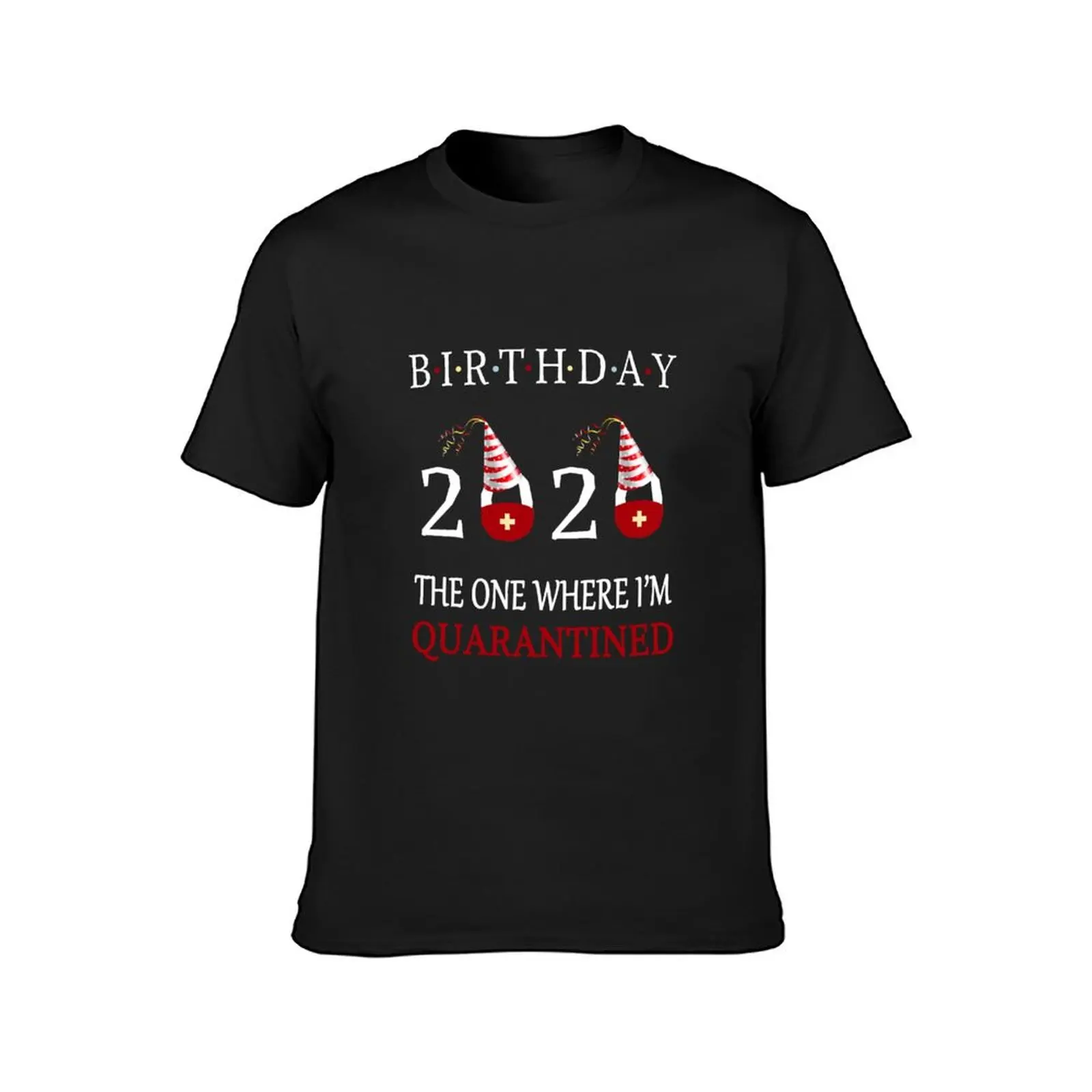 Birthday 2020 Quarantined T-Shirt funnys animal prinfor boys quick-drying cute clothes black t-shirts for men