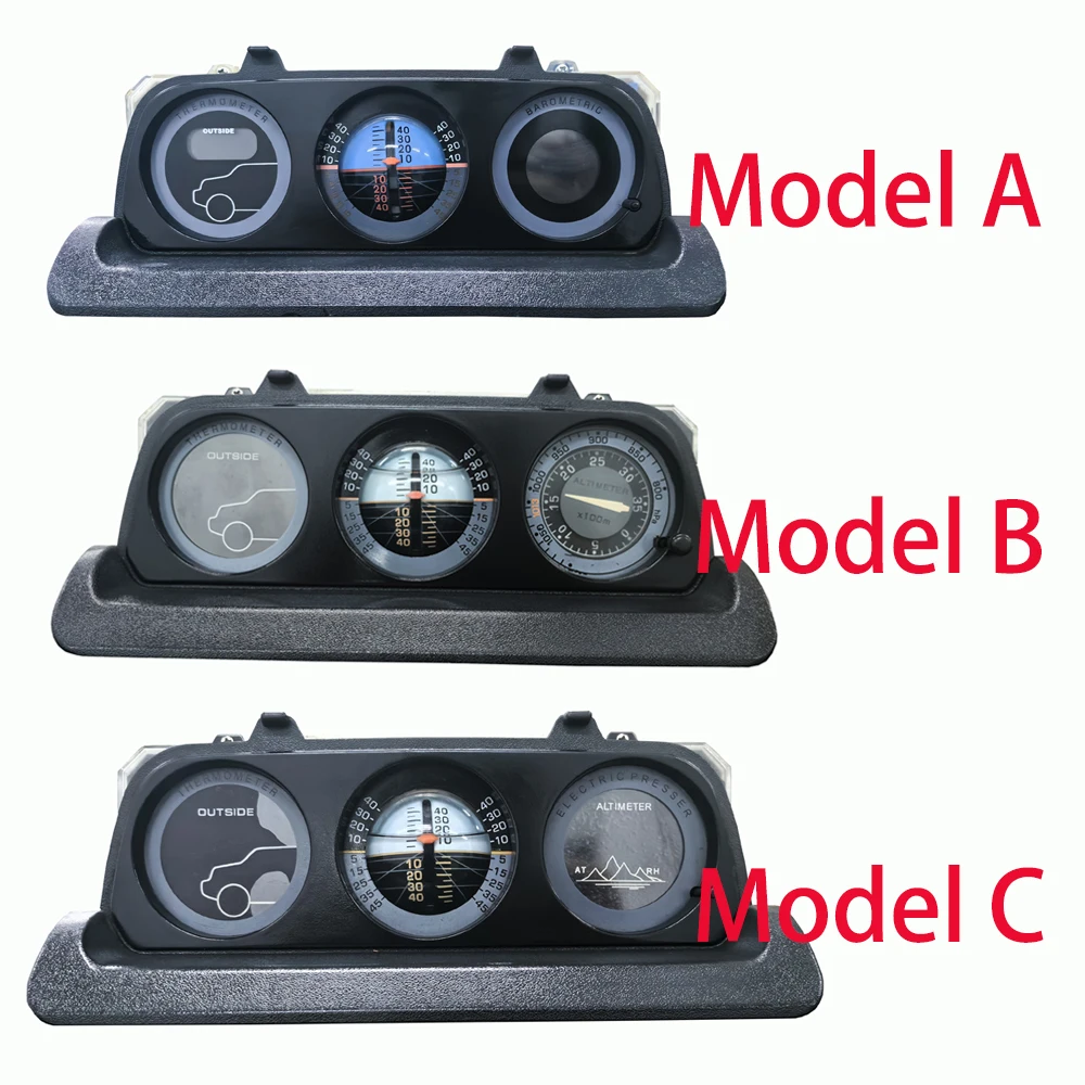 

for Mitsubishi Pajero Montero MK2 V31 V32 V33 V43 Vice Control Instrument Altimeter Inclinometer Central Display