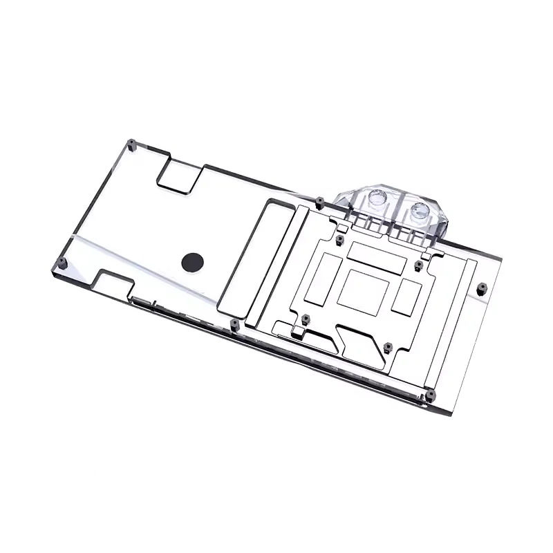Bykski Water Block لـ ZOTAC Geforce RTX 4080 SUPER 16GB PGF OC مبرد بطاقة الرسومات مع اللوحة الخلفية، N-ST4080SPGF-X