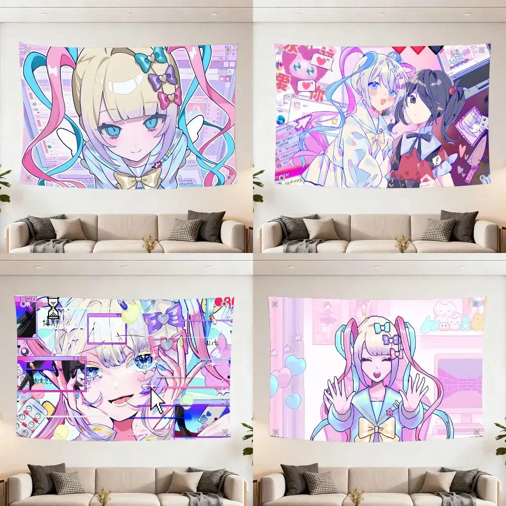 Game N-Needy Streamer Overload Flags Decoration Flag Indoor Outdoor Hanging For Bedroom Living Room Bar Garden Party